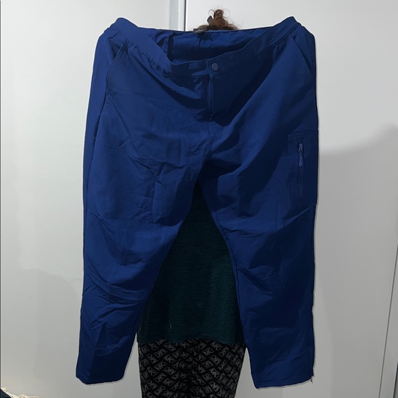 Men's Blue Cargo Pants - Picture 1 of 3